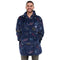 Snuggs Blanket Hoodie Dark Blue Space